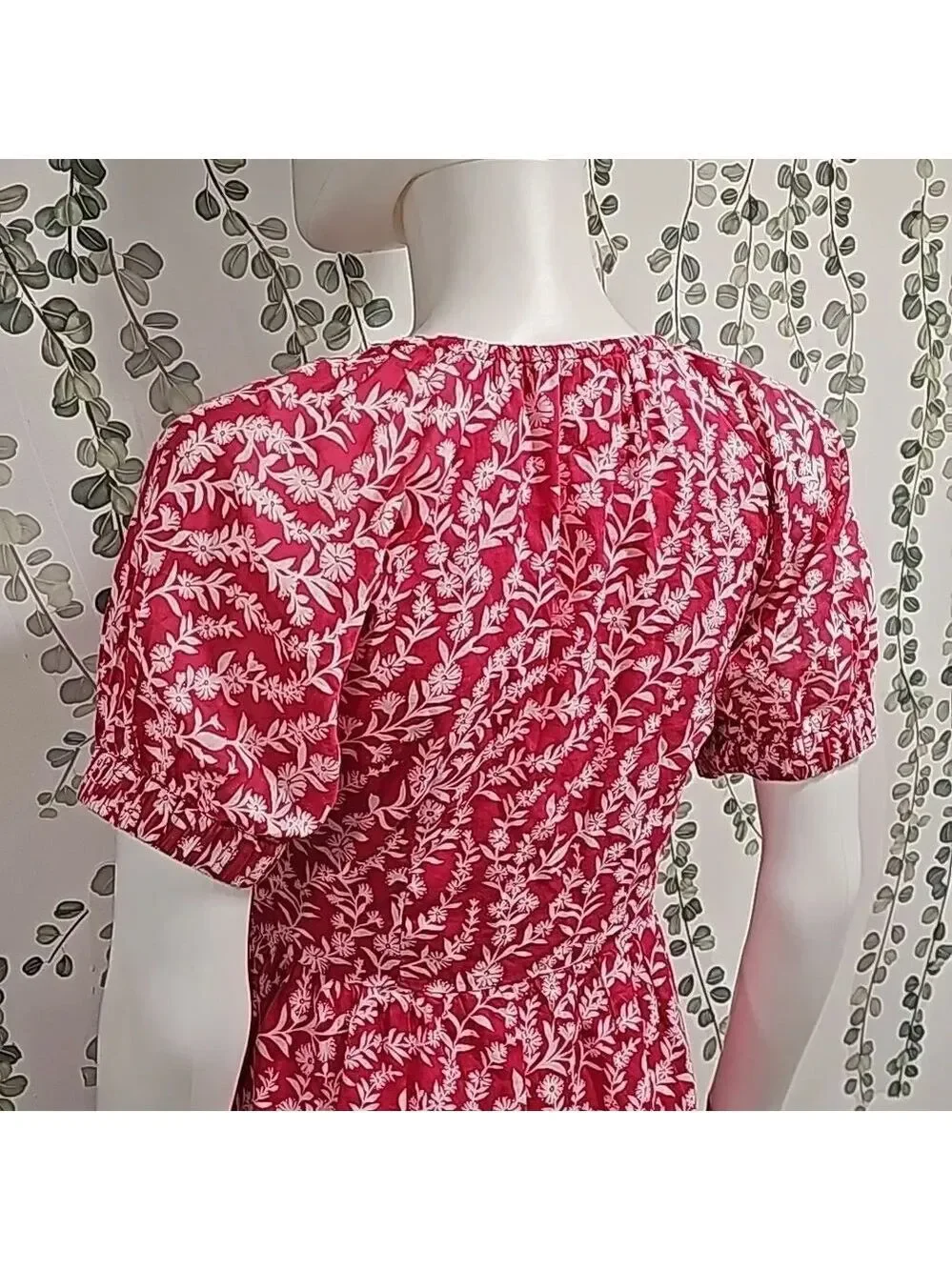 Nwot BANJANAN Artemis Dress In Shadow Bloom Paradise